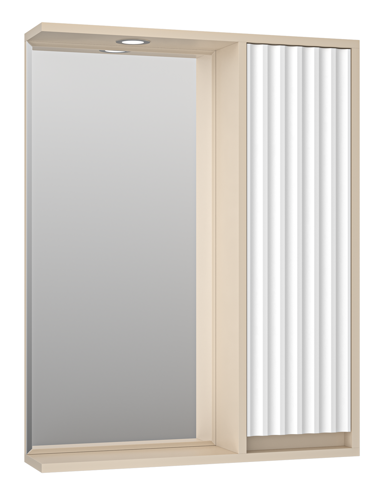 Зеркало Brevita Balaton 65 R, бежевое