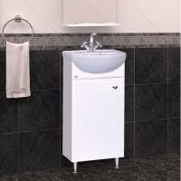 Тумба с раковиной Misty Соло 40 одна дверь, напольная