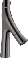 Смеситель для раковины Axor Starck Organic 12011330 полированный черный хром