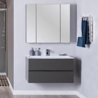 Мебель для ванной Aquanet Алвита 100 серый антрацит