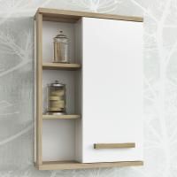 Шкаф Sanflor Ингрид 50, белый матовый, швейцарский вяз