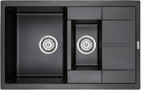 Мойка кухонная Paulmark Feste PM237850-BL черный