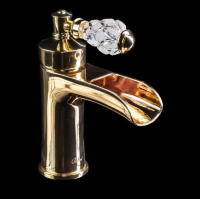 Смеситель для раковины Boheme Vogue Crystal 211-CRST