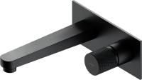 Смеситель для раковины Omnires Contour CT8015AT с внутренней частью, антрацит