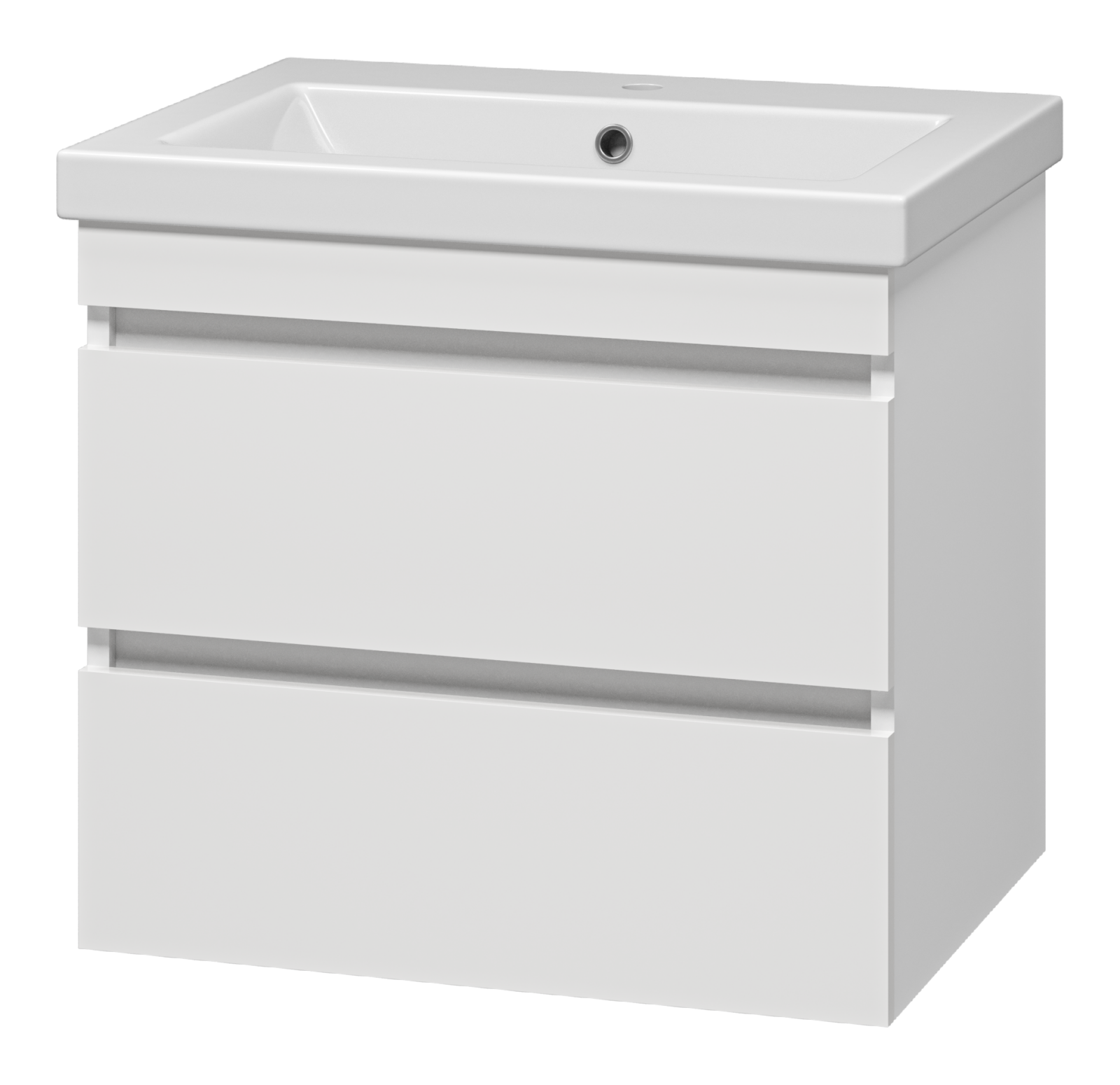 Тумба с раковиной Misty Енисей 60 подвесная