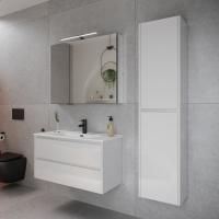 Мебель для ванной Sancos Libra 90 белый глянец