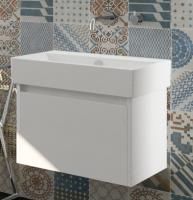 Тумба под раковину Inova Premium 60 белая глянцевая