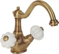 Смеситель для раковины Migliore Olivia 19000 бронза