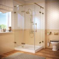 Душевой уголок Vegas Glass AFA-F Dynasty 120*100 05 01 L профиль бронза, стекло прозрачное