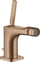Смеситель для биде Axor Citterio E 36120310 шлифованное красное золото