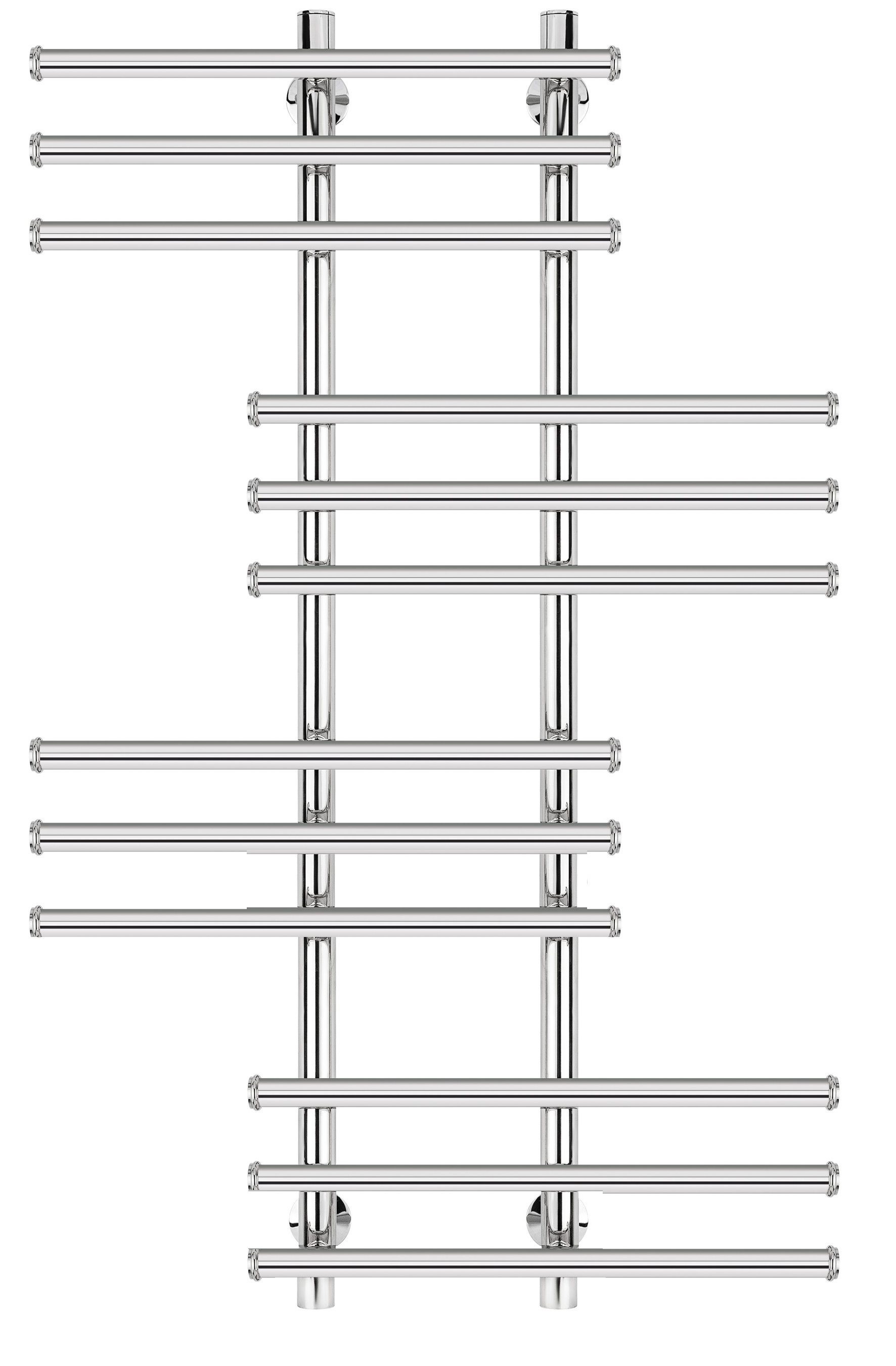 Полотенцесушитель электрический Secado Турин 5 100/20/50 R, хром
