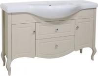 Тумба под раковину Caprigo Verona-H 120 оливин, с 2 дверцами и 2 ящиками