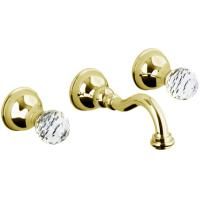 Смеситель для раковины Webert Karenina KA750404010 золото