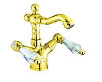 Смеситель для биде Fiore Gioielli Swarovski® 08OO0635, золото