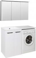 Мебель для ванной Runo Лира 60 раковина белая, под стиральную машину
