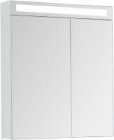 Зеркало-шкаф Dreja Max 70 белый, с подсветкой