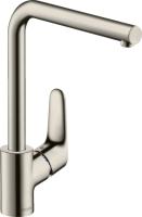 Смеситель для кухни Hansgrohe Focus M41 31827800 сталь