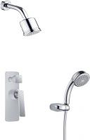 Душевой комплект Timo Helmi SX-4059/00-16SM chrom-white с внутренней частью