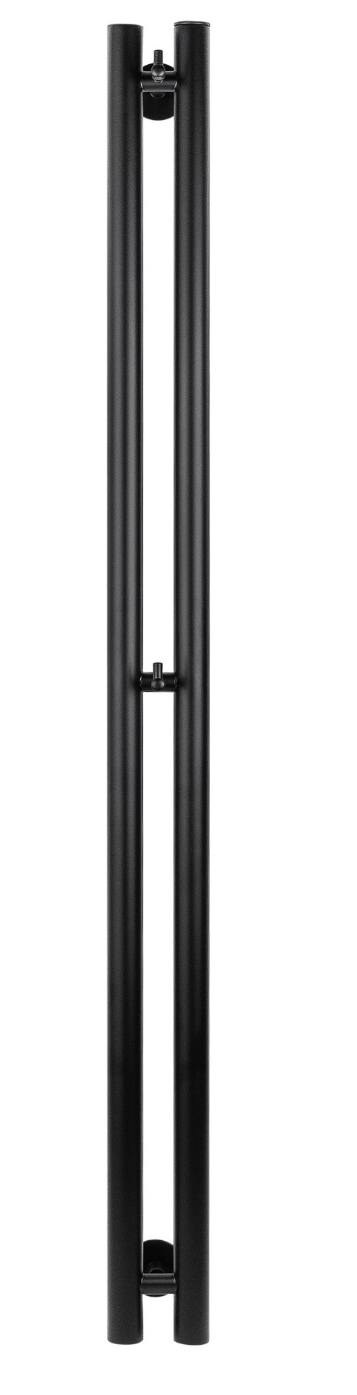 Полотенцесушитель водяной Secado Бергамо 2К 1800/70, черный матовый