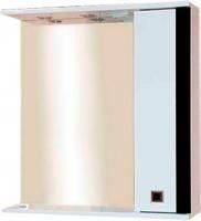 Зеркало-шкаф Misty Палермо 70 черный R