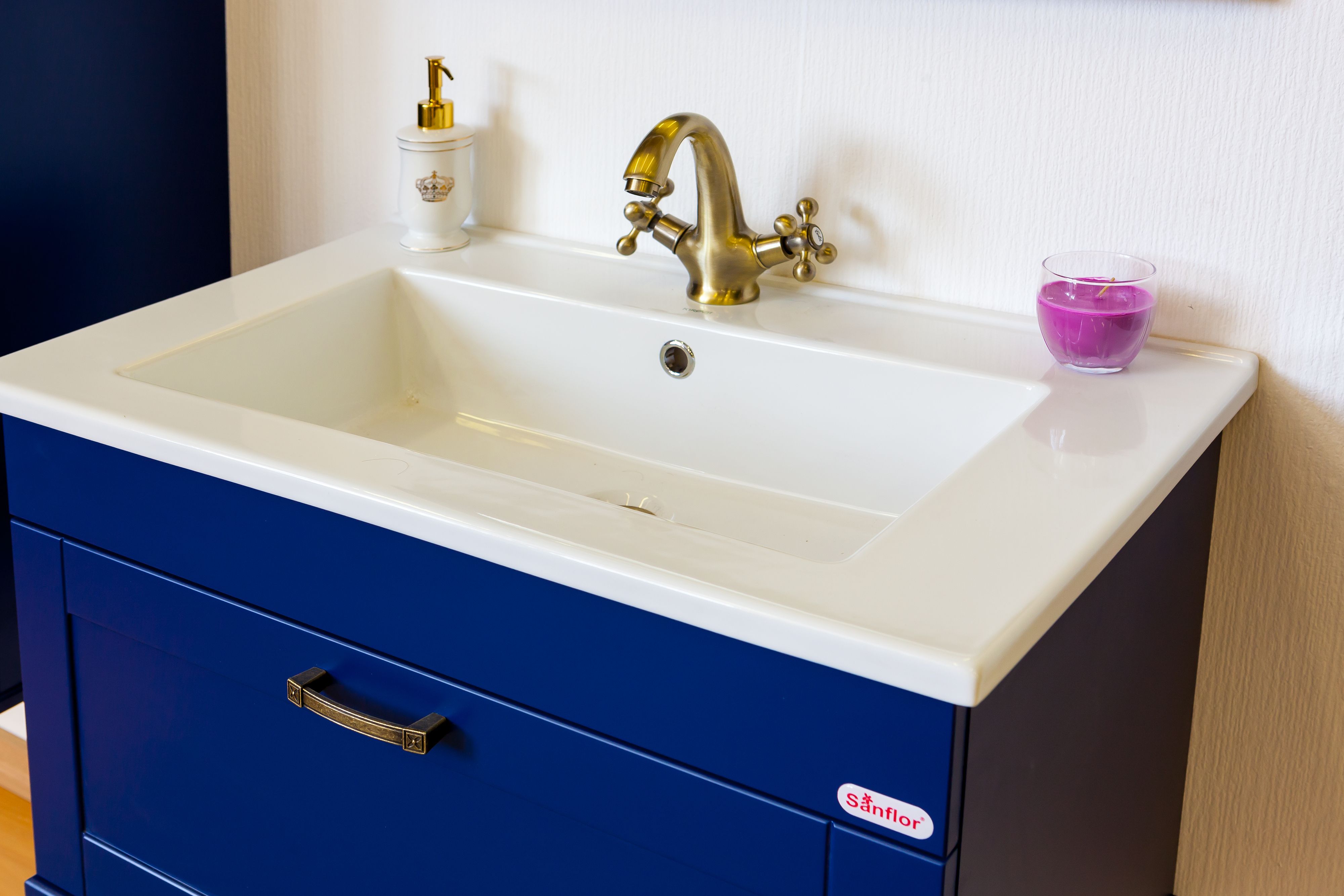 Мебель для ванной «Sanflor» Ванесса 75 индиго