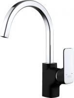 Смеситель для кухни D&K Berlin Technishe DA1432415 черный