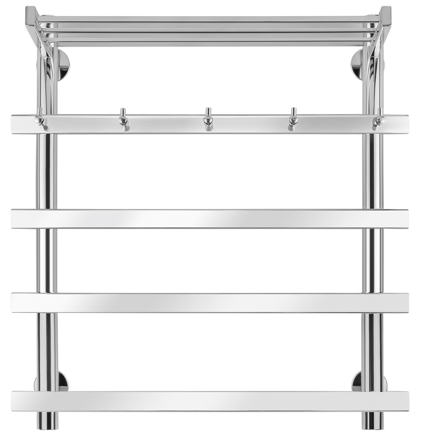 Полотенцесушитель электрический Secado Понтида 1 КСП 60/40/50 L, хром