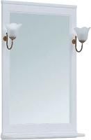 Зеркало Aquanet Валенса 65 белое