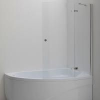 Шторка на ванну Aquanet Beta 3 NF7221-1 hinge для ванны Mayorca