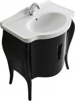 Тумба под раковину Galassia Ethos 8479NE 75 см черная