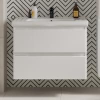 Тумба с раковиной SanStar Riana 80 подвесная