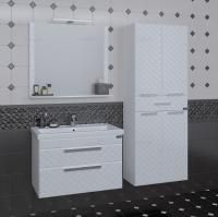 Мебель для ванной СанТа Калипсо Люкс 80 подвесная 2 ящика