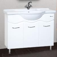 Тумба с раковиной Bellezza Мари 105 белая