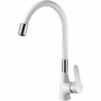 Смеситель для кухни Haiba HB73557-8 белый/хром