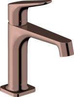 Смеситель для раковины Axor Citterio M 34010300 полированное красное золото