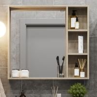 Зеркало Onika Тимбер 80.00У дуб сонома, с полкой