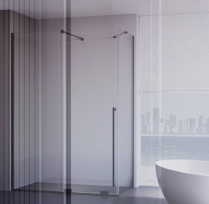 4 цвета душевых уголков в премиальной серии от Veconi