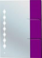 Зеркало Bellezza Глория Гласс 90 фиолетовое