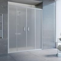 Душевая дверь в нишу Vegas Glass Z2P 220 07 10 профиль матовый хром, стекло сатин