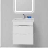 Тумба с раковиной Aquanet Эвора 60 белая