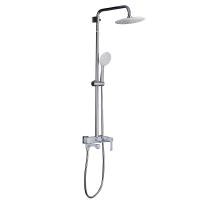 Душевая стойка Gappo G2403-8, хром/белый