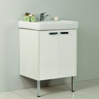 Тумба с раковиной Aquaton Йорк 60 белый/выбеленное дерево