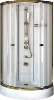 Душевая кабина Radomir Паола 1 Gold без г/м, стекло прозрачное