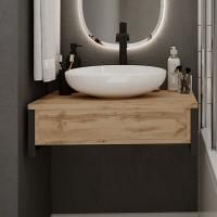 Тумба с раковиной 1MarKa Grunge Loft 100 дуб вотан