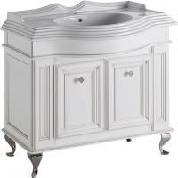 Тумба под раковину Caprigo Фреско 90 bianco alluminio