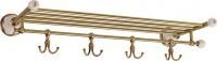 Полка Migliore Provance ML.PRO-60.529.BR с крючками, бронза
