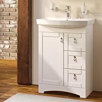 Тумба с раковиной Runo Мерида 60