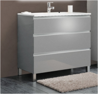 Тумба с раковиной Sanvit Авеню 3 120 сталь