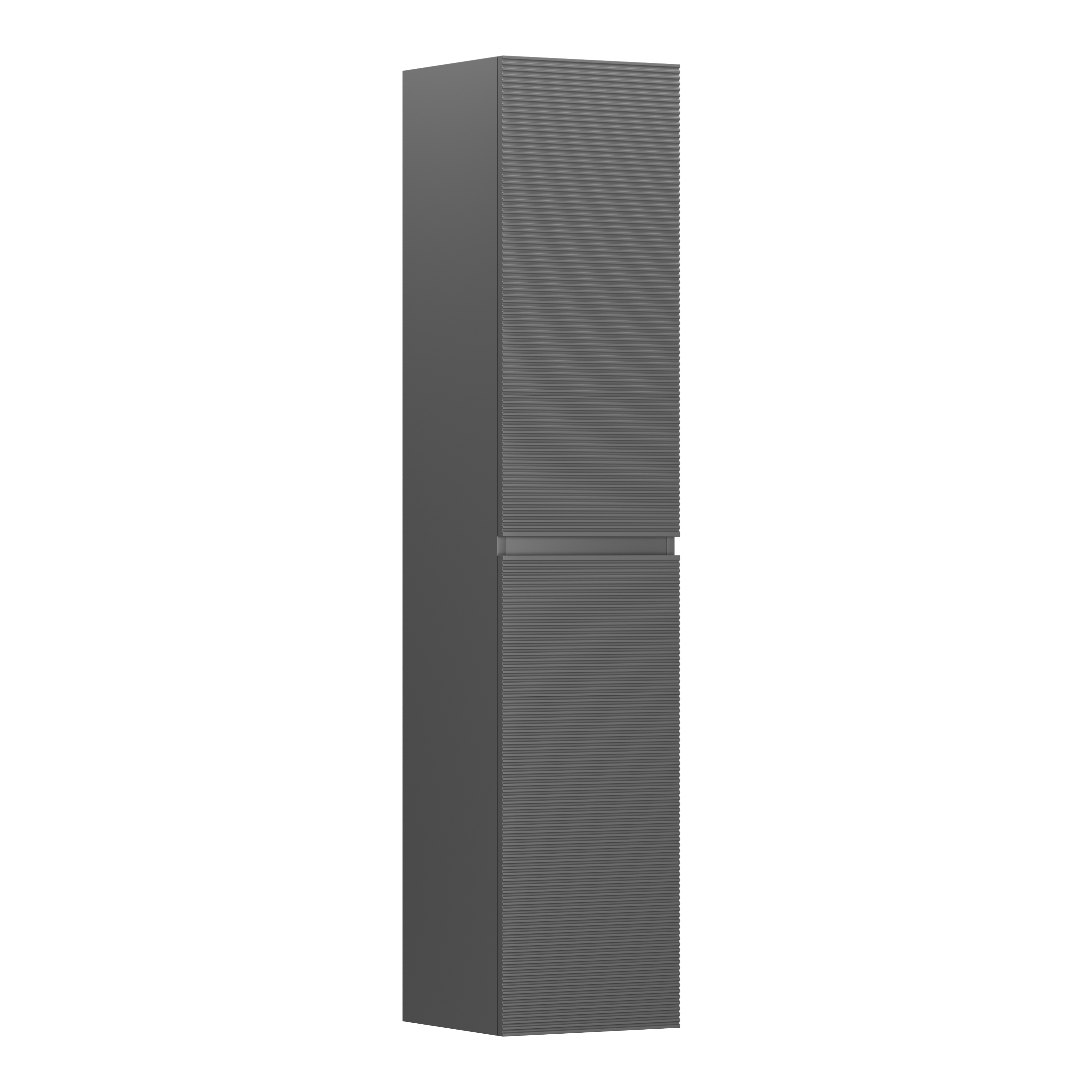 Шкаф-пенал Sancos Folk 35 Grey soft, подвесной