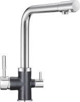 Смеситель для кухни Granula GR-3015 шварц